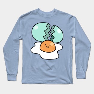 Cracked Eggy Long Sleeve T-Shirt